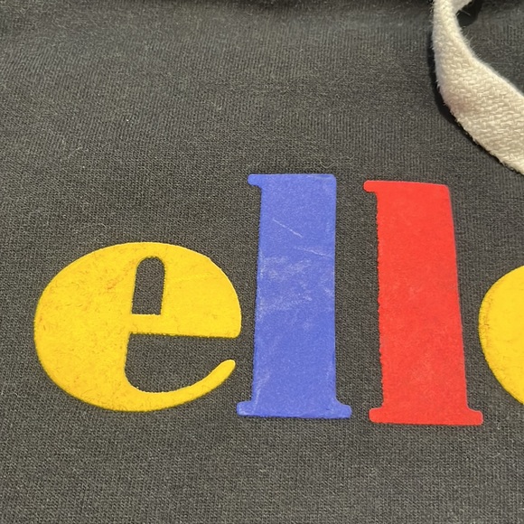 ellesse kangaroo pouch colourful letters hoodie - Picture 7 of 11